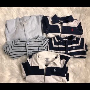 Ralph Lauren Polo 3 month old coveralls